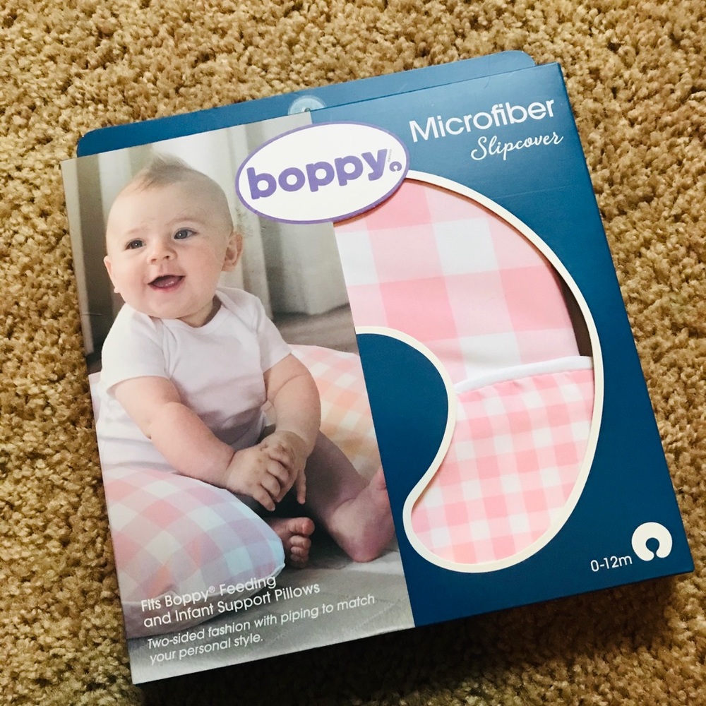Boppy microfiber pillow cover